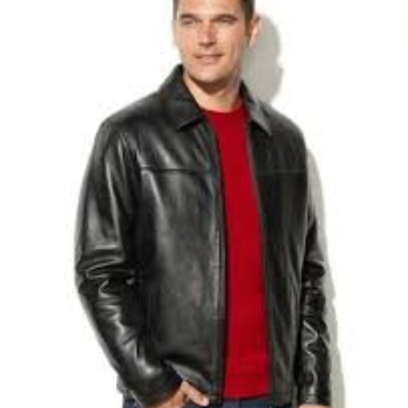 izod leather jacket